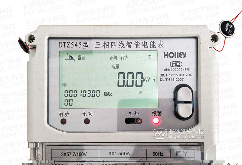 華立DTZ545智能電表電量顯示查詢