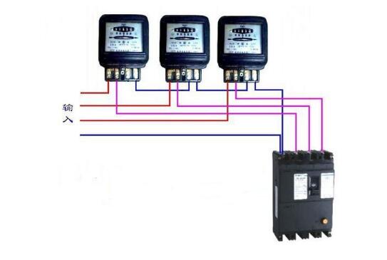 單相電表怎么接三相電